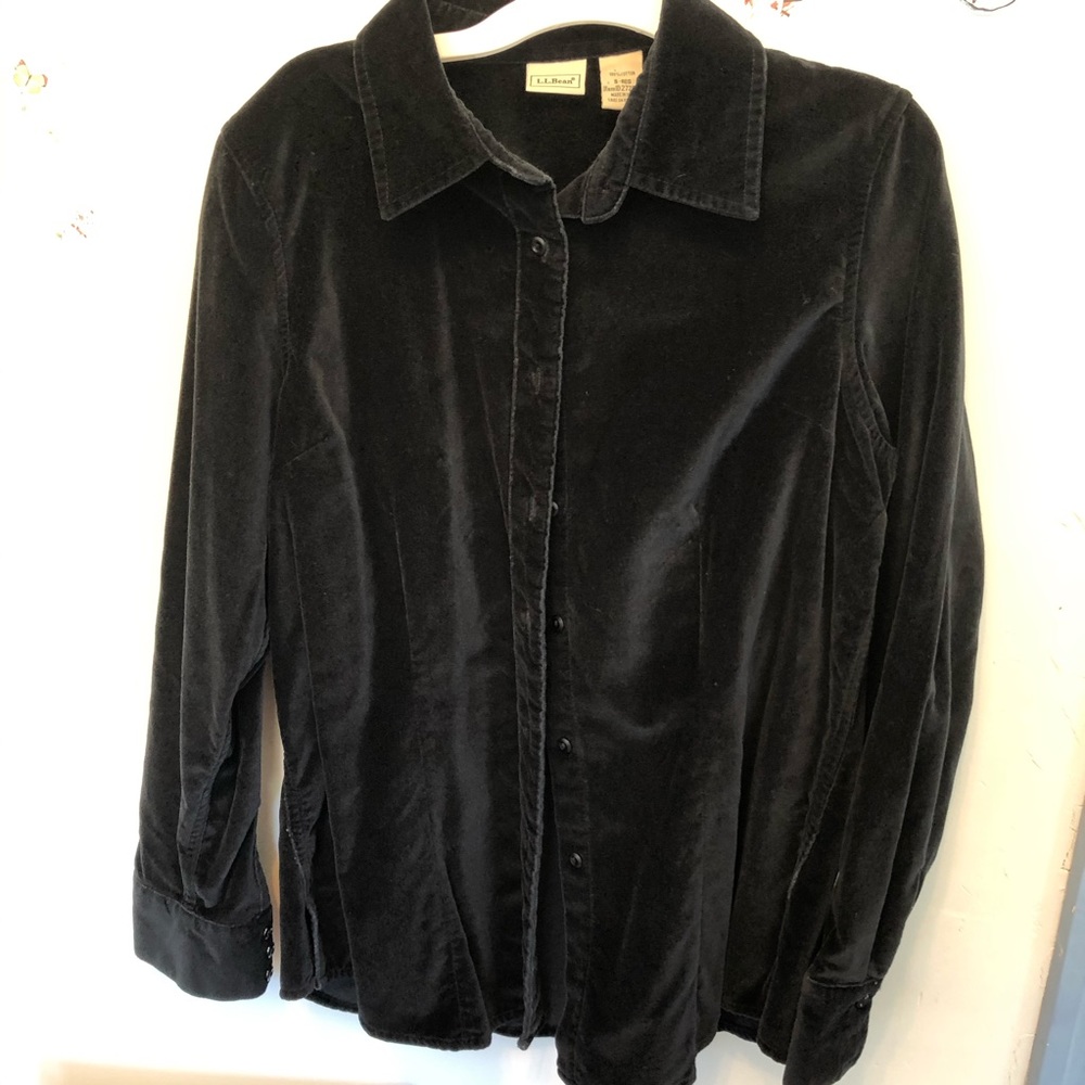 L L Bean women blouse